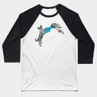 Russian Blue Cat Baseball T-Shirt